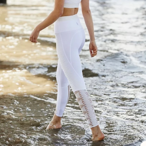 Free People Riptide High Rise Embroidered Leggings - Picture 3 of 11